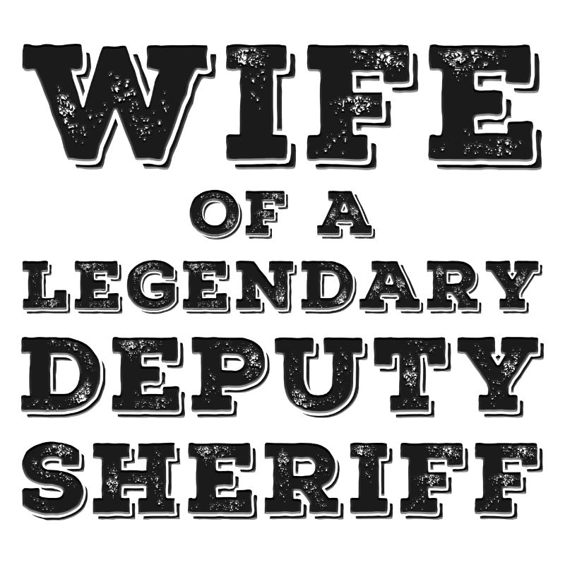 Stolze Ehefrau eines legendären stellvertretenden Sheriffs