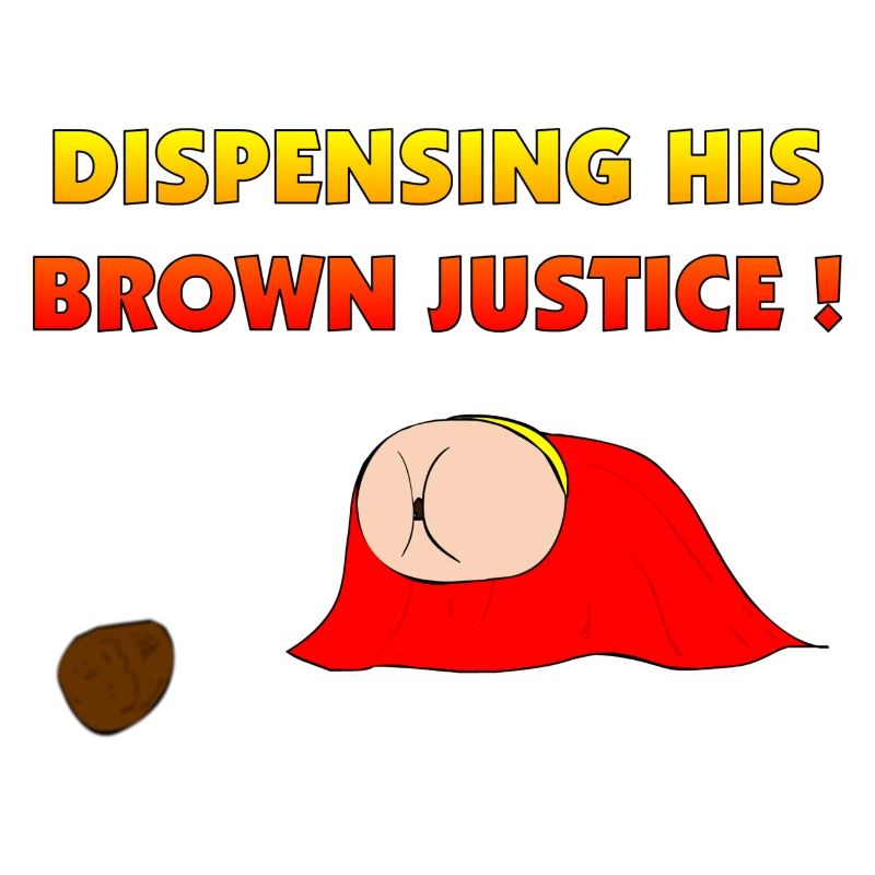 Flying Bum (diagonal) - with text