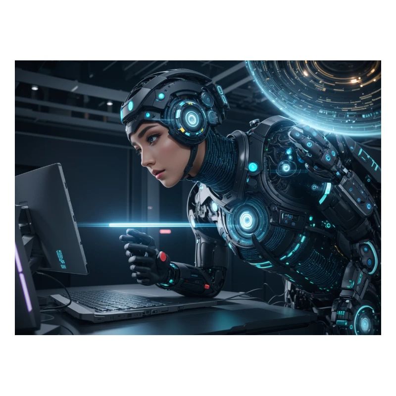 Synthese der Technologie-Zukunft