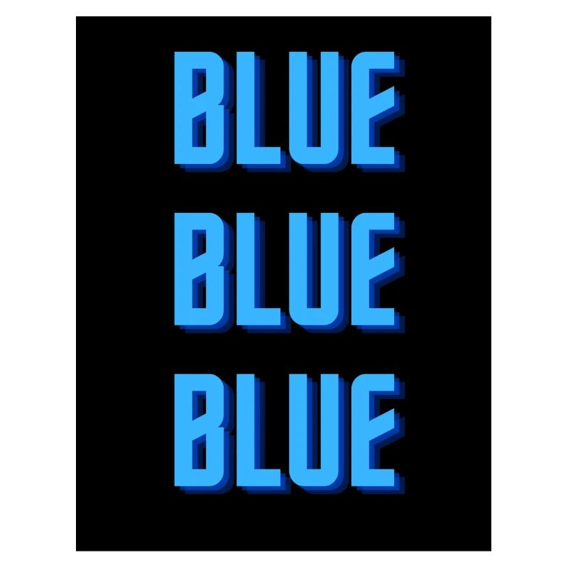 blue
