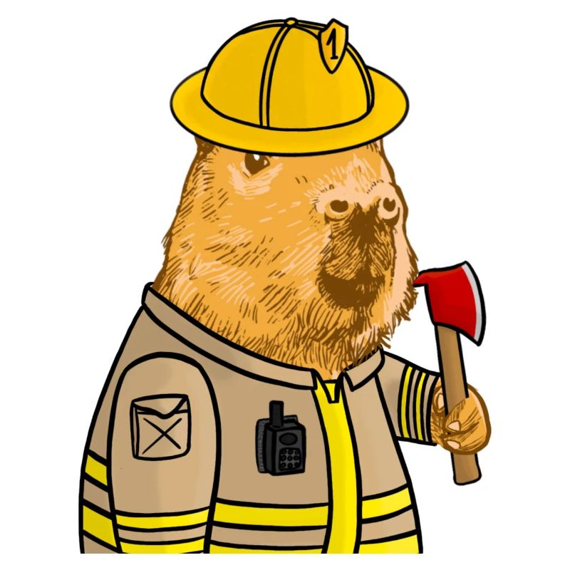 Pompier de Capybara