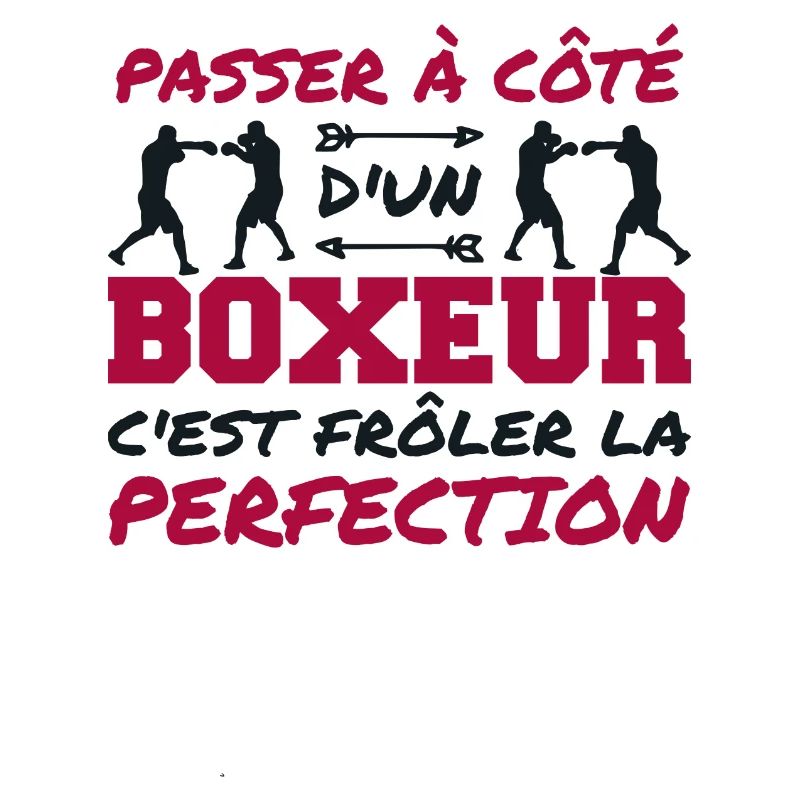 Perfektion Boxer Humor Boxer Mann