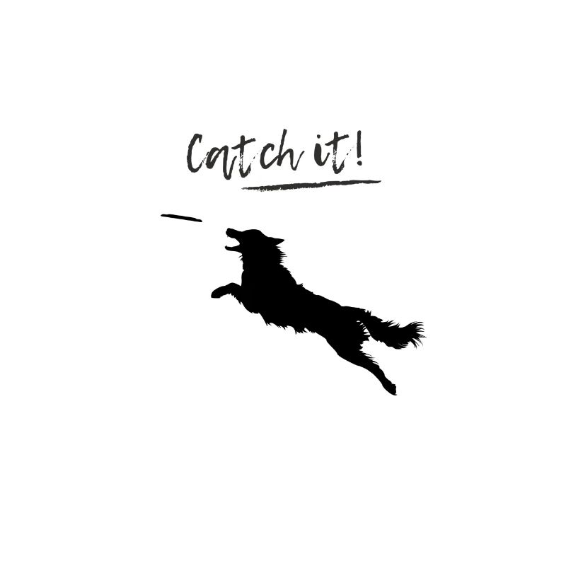 Fang es! Disc Hund Design