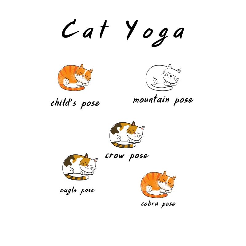 Sleeping Cats Yoga Version Anglais