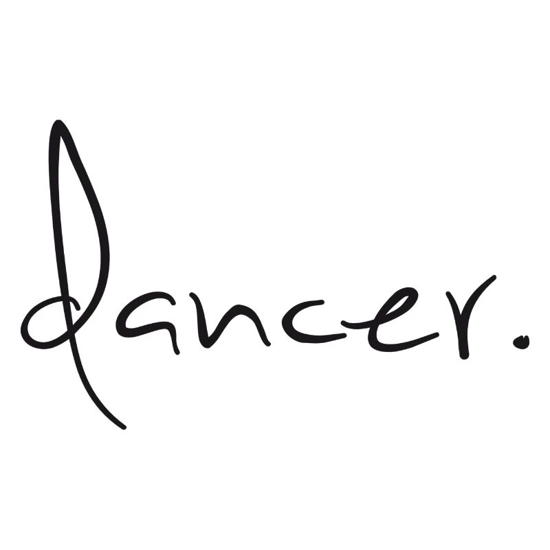 Dancer Dancer Lettering