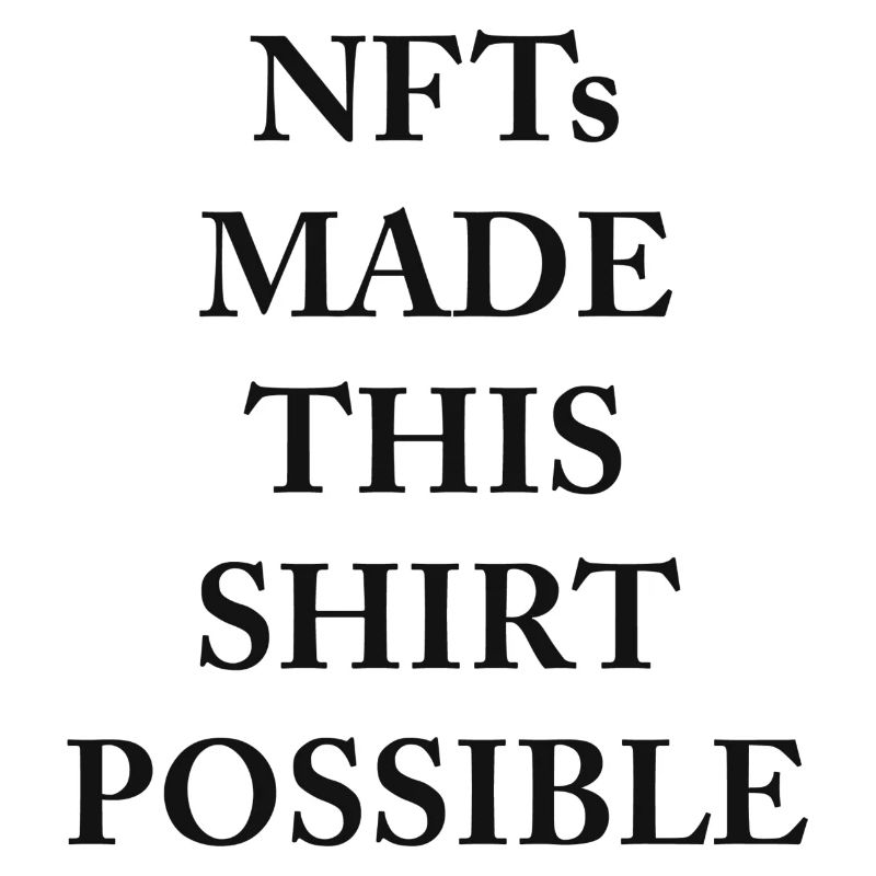 Everything is possible with NFTs