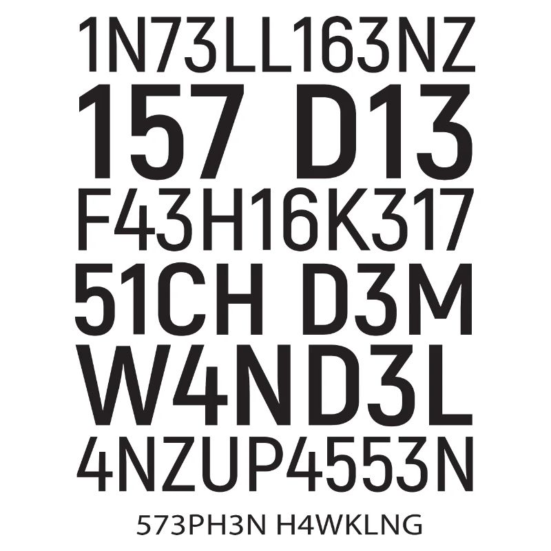 L'intelligence est la capacité ... Tricky, math
