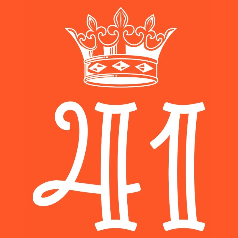 41 Number crown
