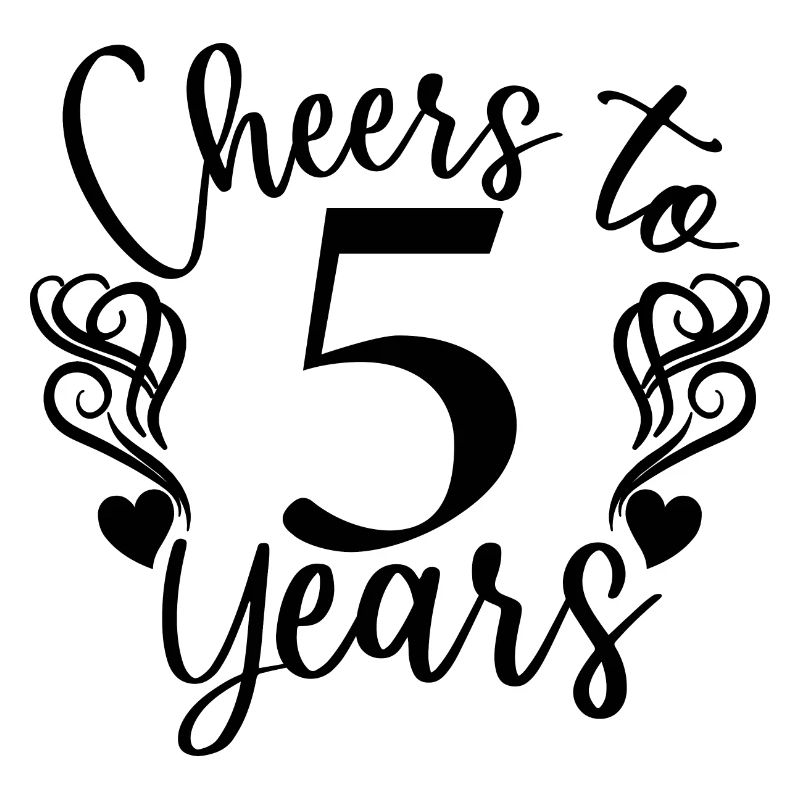 Vive le 5e anniversaire de 5 ans