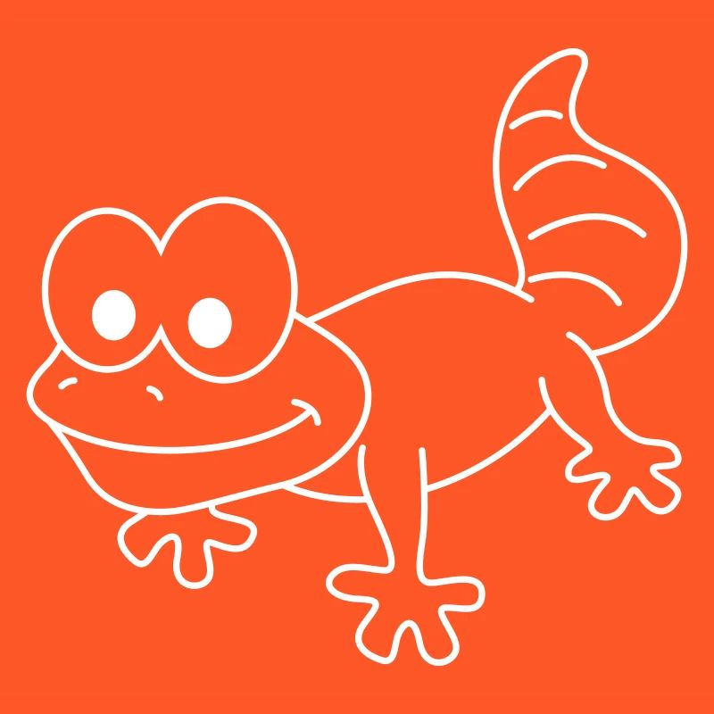 Gecko Comic Animal