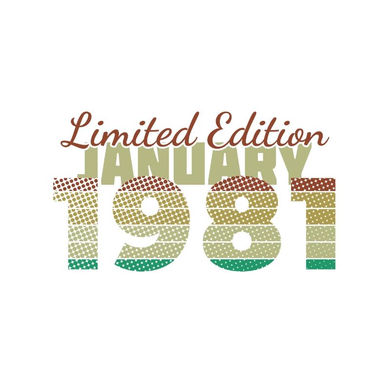 44e anniversaire Édition limitée (SCR) 01/1981