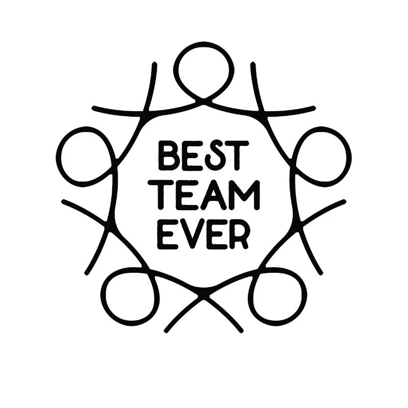 Best Team Ever Teamwork Teamarbeit Teamleiter