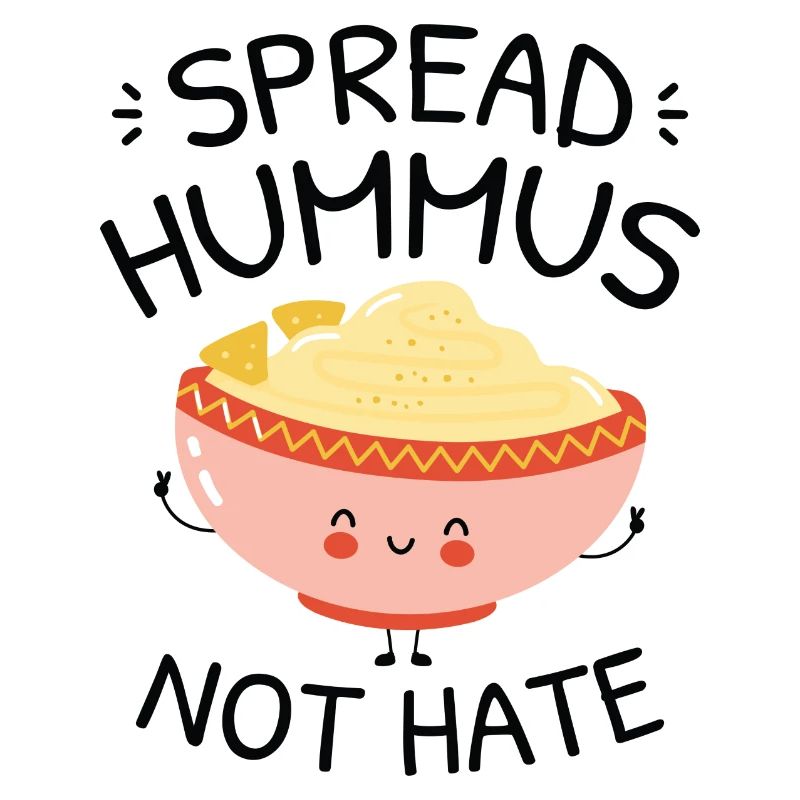 Répandre Hummus Pas de haine