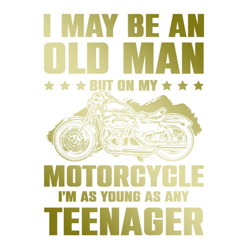 Vecchio motociclista