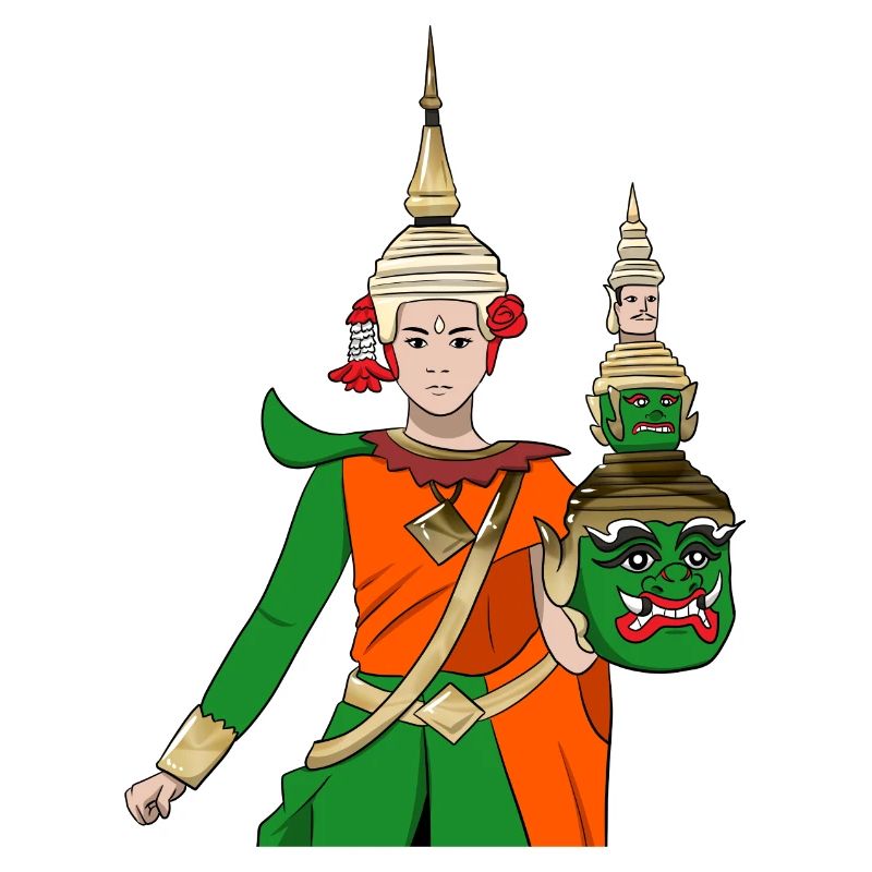 Cambodia Tradition Dance Khmer Apsara I Gift