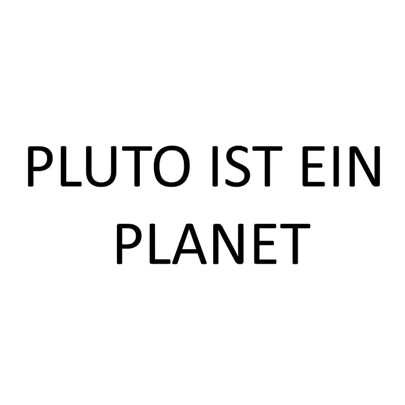 Pluto ist ein Planet!!!