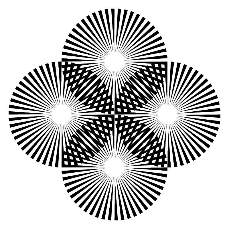Illusion Geometry Optical Illusion Pattern