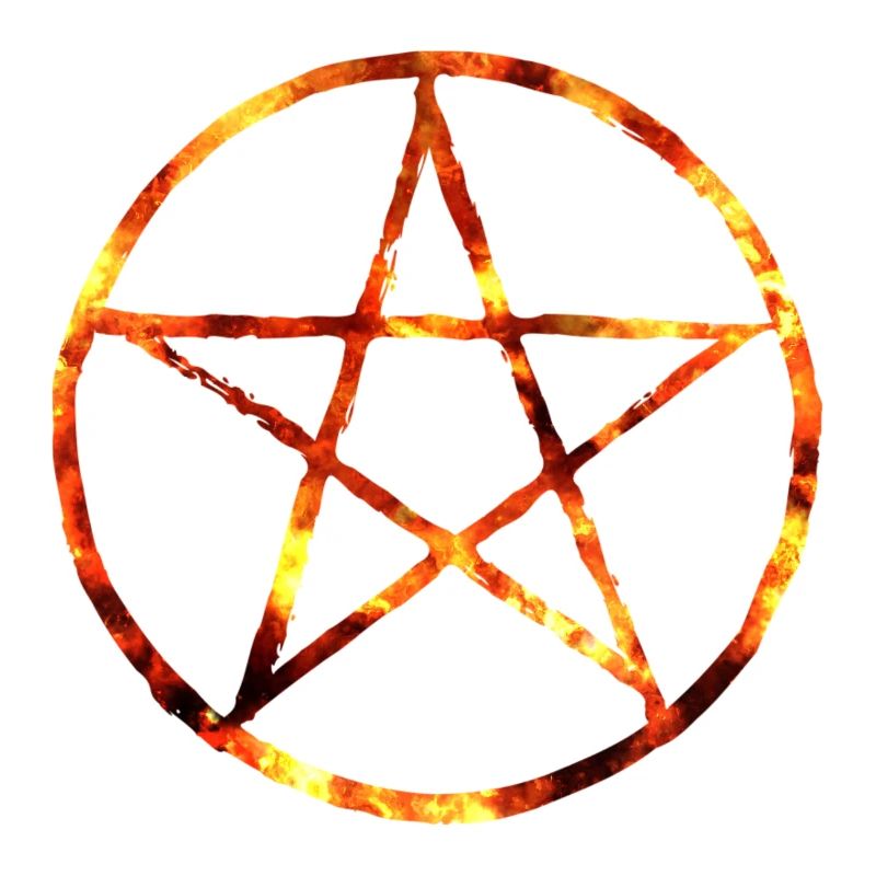 Feu de pentagramme