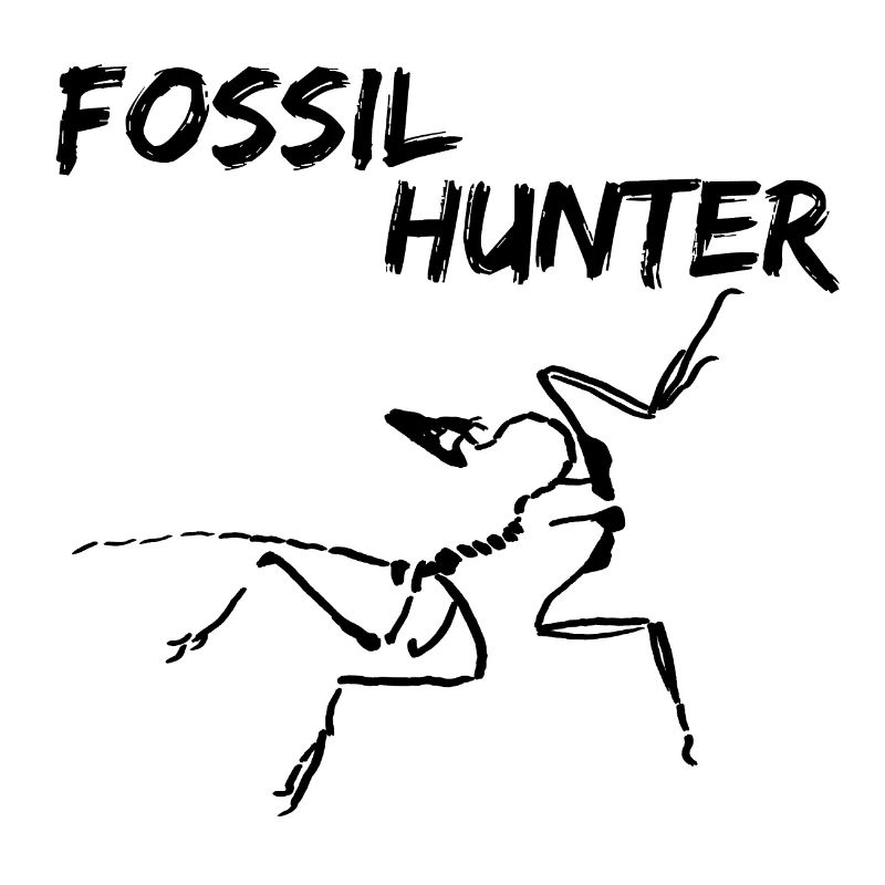 fossil hunter mit archäopteryx