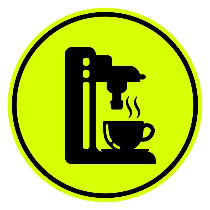 Coffee machine symbol