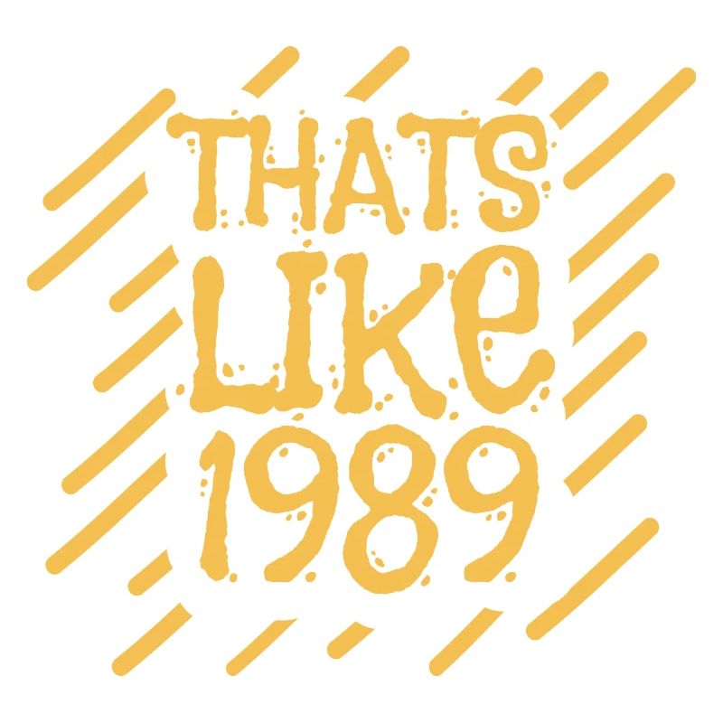 C'est comme 1989