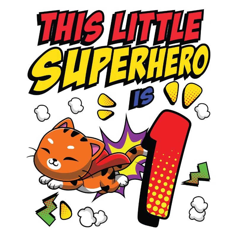Ce petit super-héros est 1 Propriétaire de Chat 1er
