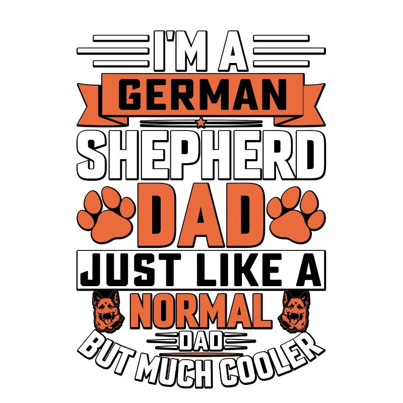 Ich bin ein Deutscher Schäferhund-Vater