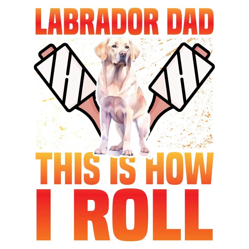 Papa Labrador c’est comme ça que je roule