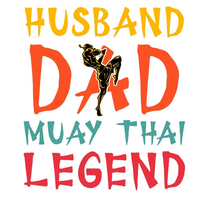 Ehemann Papa Muay Thai Legende