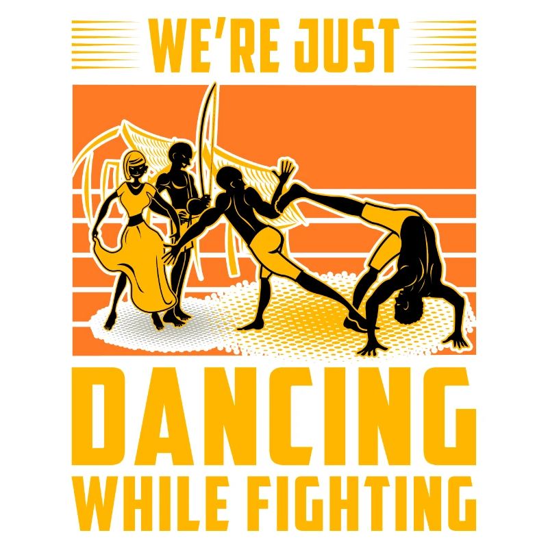 We're just dancing while fighting