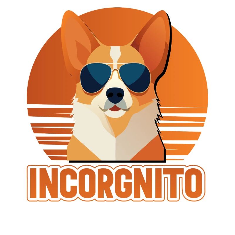 Incorgnito – Funny Corgi Pun