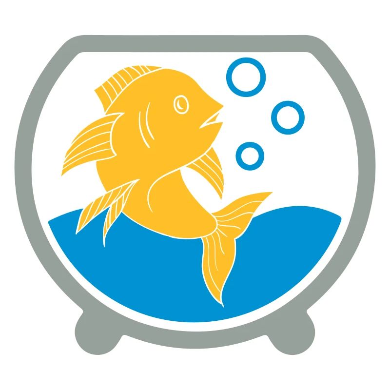 Goldfish in a crystal ball | Colors changeable