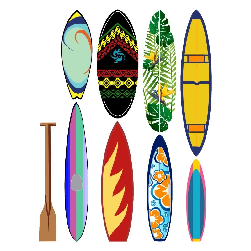 Surfing Paddle Board
