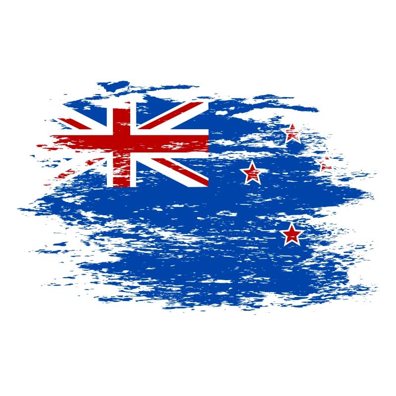 Drapeau néo-zélandais utilisé