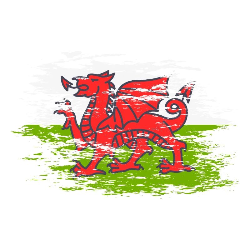 Drapeau du Pays de Galles utilisé