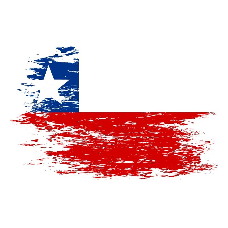 Drapeau chilien utilisé