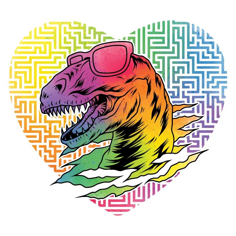 Hipster dinosaure