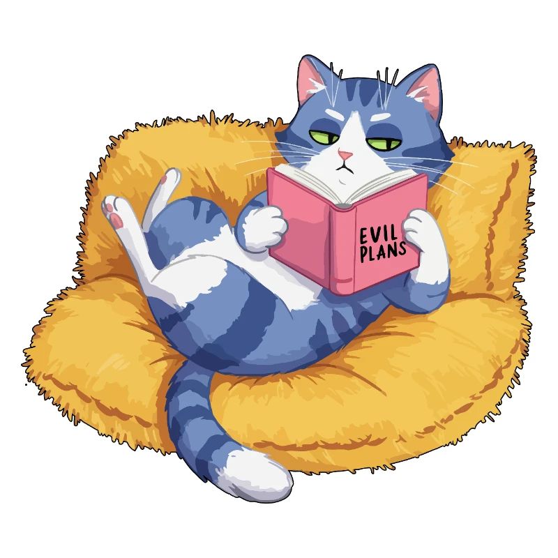 Böse Katze