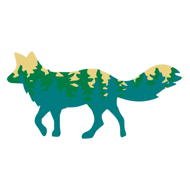 Fuchs Wildlife Fox Fir Forest