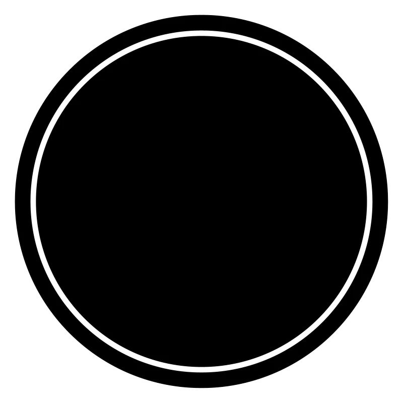 kreis symbol leer icon