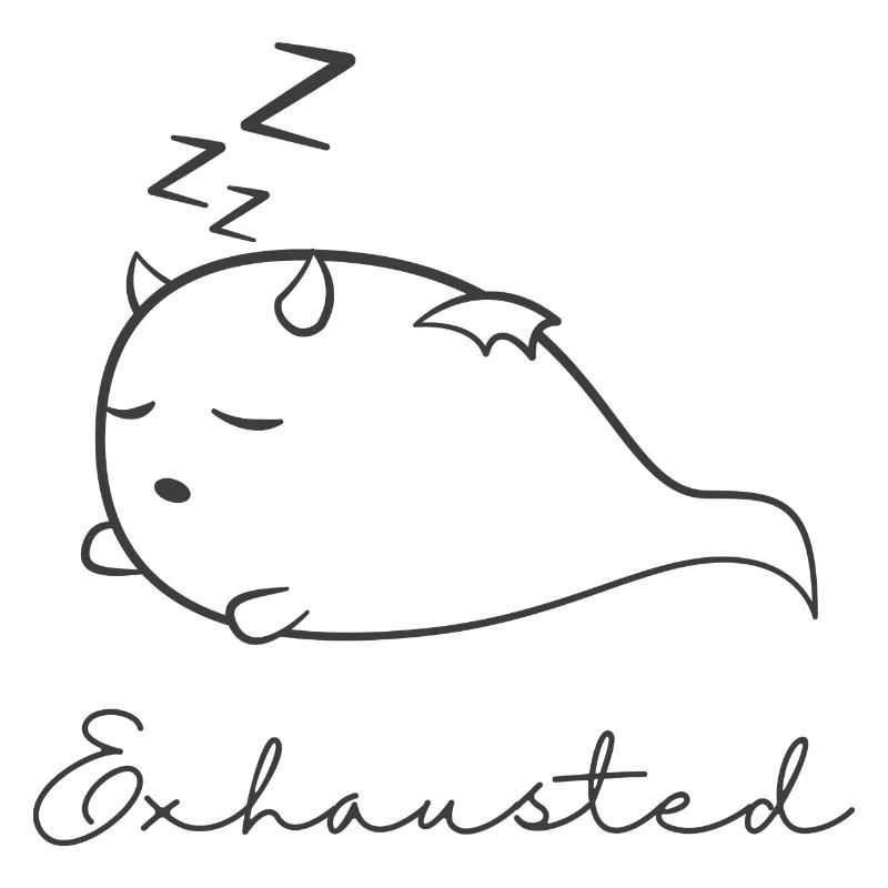 Exhausted - finished