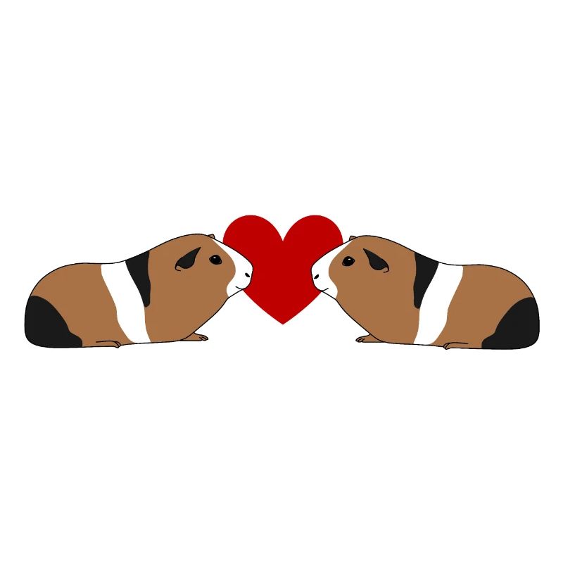 Cochon d'inde amour de cochon d'inde