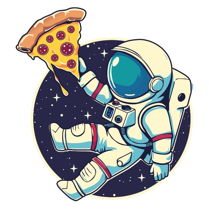 Pizza Astronaut