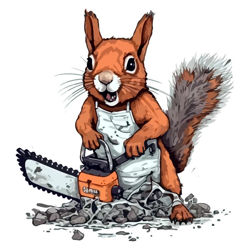 Squi the pruning squirrel