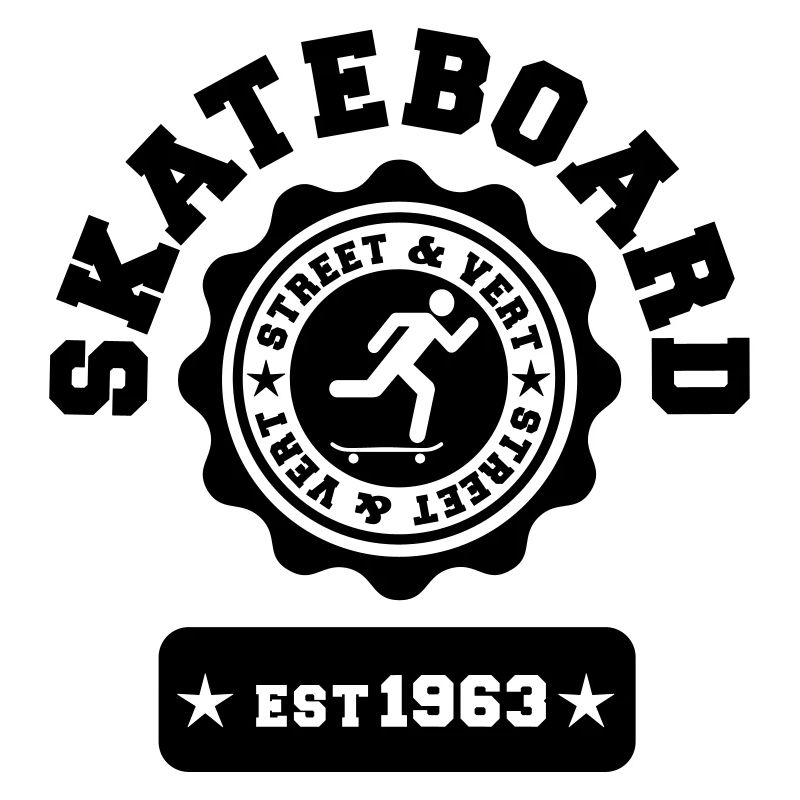 Skateboard-Straße und Vert