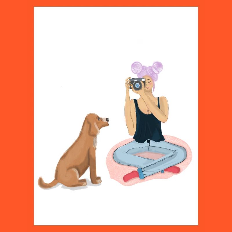 Fille de petits pains de l'espace