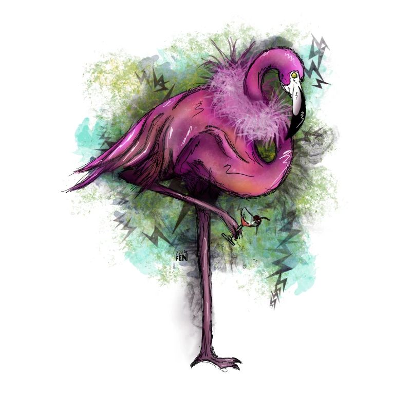 Flamingo-Extravaganz