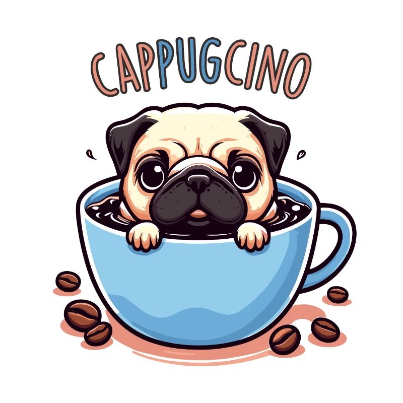 PUG CAPPUCCINO