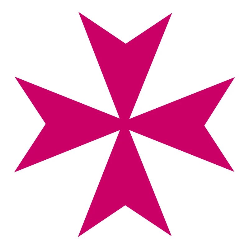 Croix de style maltais
