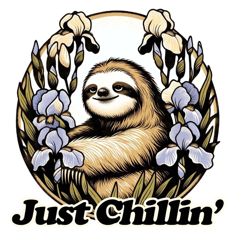 Just Chillin Sloth